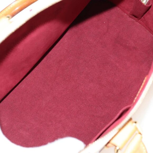 LOUIS VUITTON Monogram Multicolor Alma GM Hand Bag White M40441 LV Auth 131827V - Picture 11 of 16